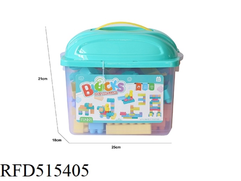 PUZZLE BUILDING BLOCKS 70PCS