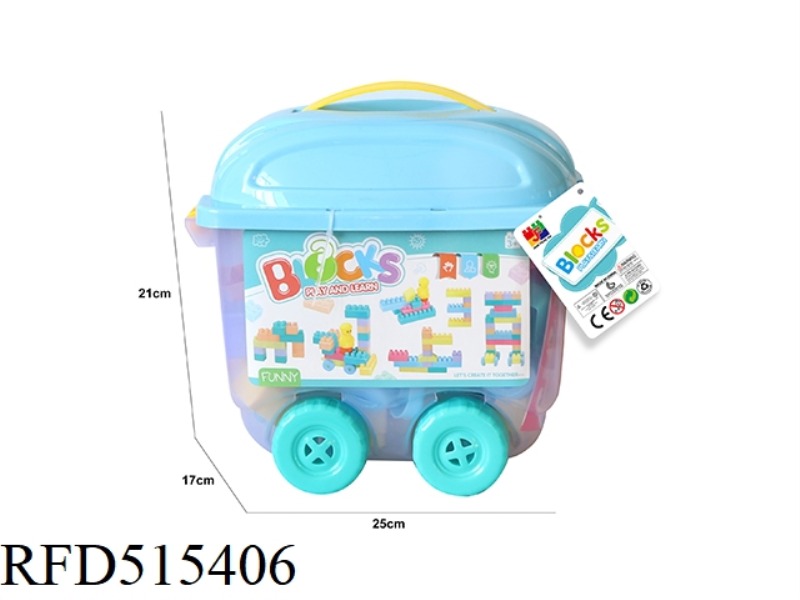 PUZZLE BUILDING BLOCKS 70PCS