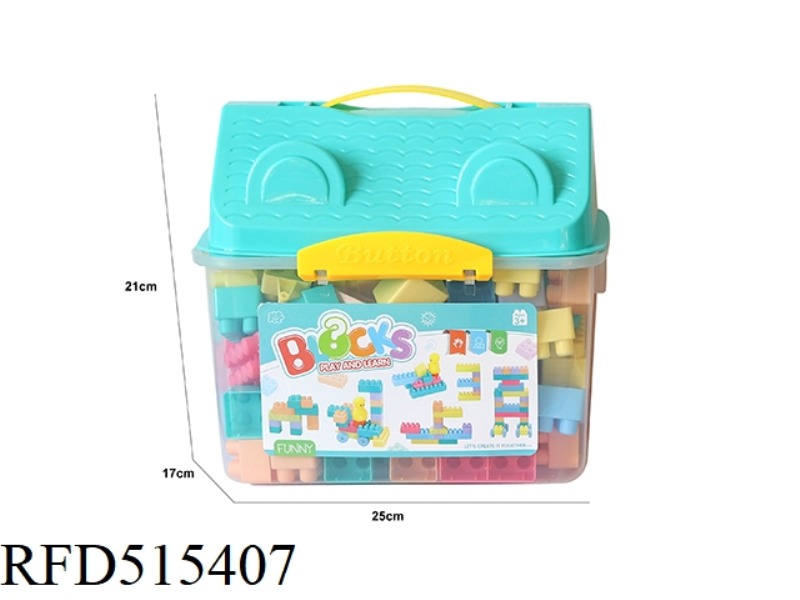 PUZZLE BUILDING BLOCKS 89PCS
