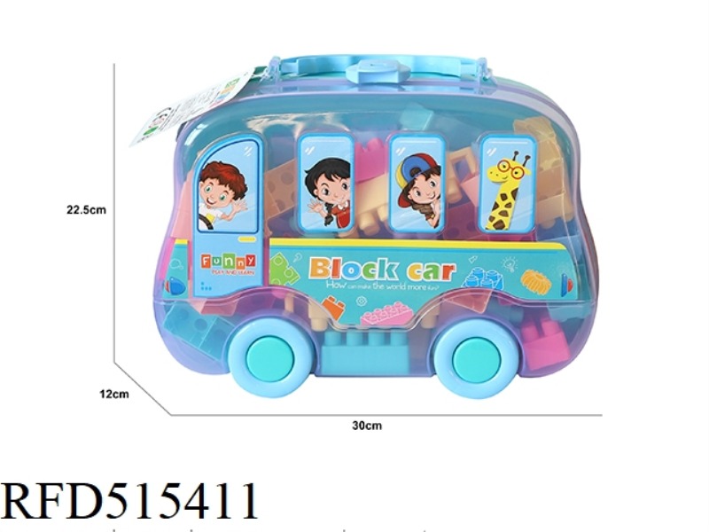 PUZZLE BUILDING BLOCKS 85PCS