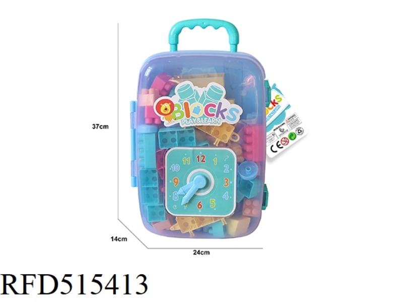 PUZZLE BUILDING BLOCKS 85PCS