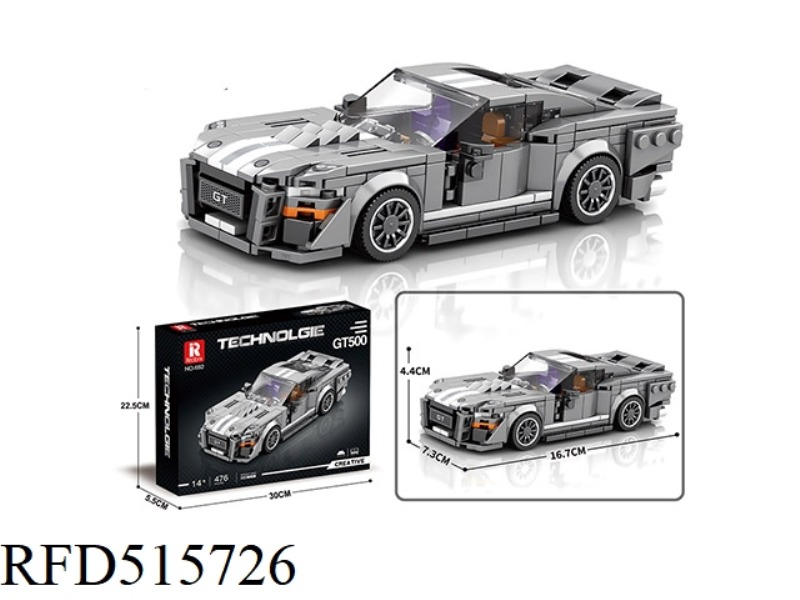 GT500 (FORD) STATIC VERSION (476PCS)