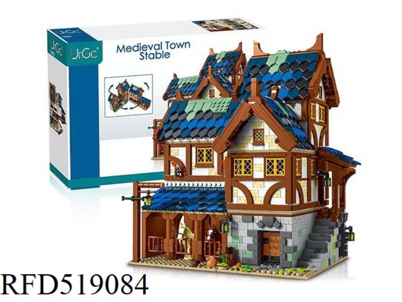 Stables in a medieval town 2724PCS