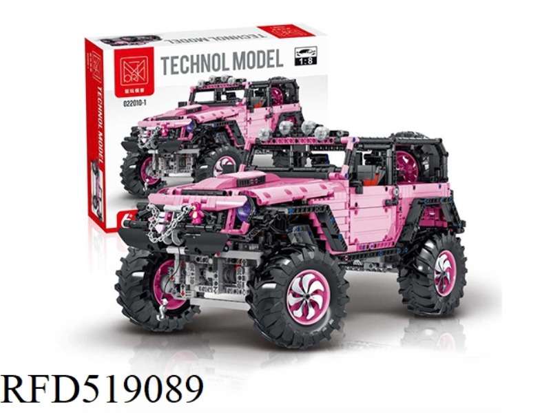1:8 Pink Horse Shepherd 2471PCS