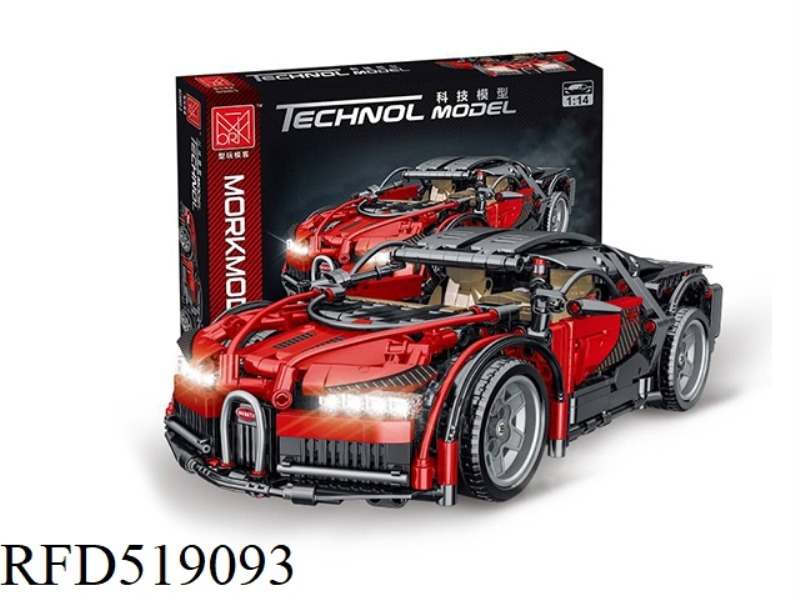 1:14 Bugatti building block 1225PCS