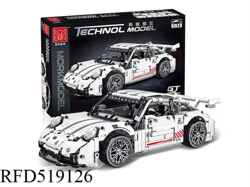 1:14 White GT 1268PCS