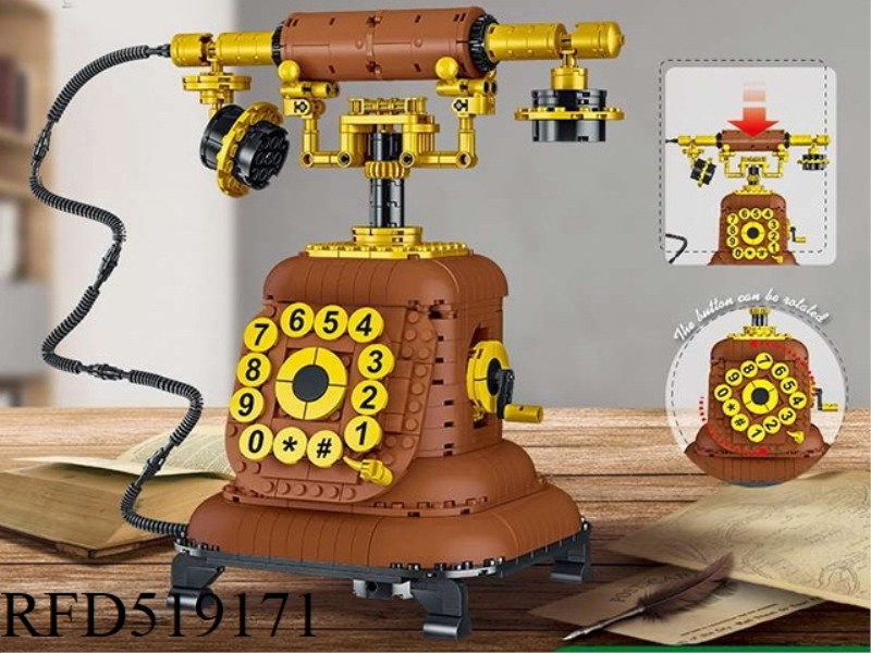 Retro telephone set 1098PCS