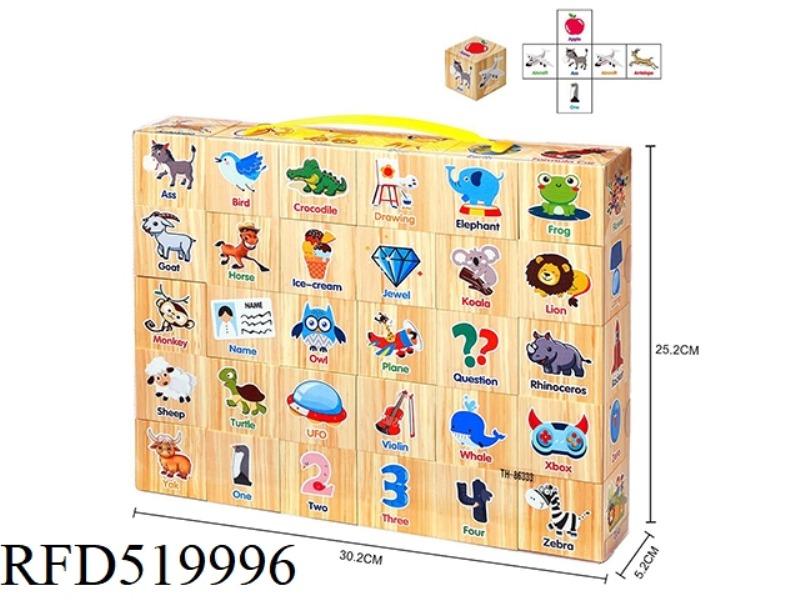 WOOD GRAIN EVA BUILDING BLOCKS ENCYCLOPEDIA MAP RECOGNITION BUILDING BLOCKS BLOCKS 30PCS