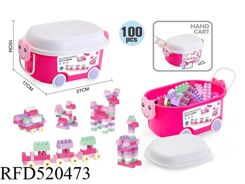 PUZZLE GIRL BUILDING BLOCKS (100PCS)