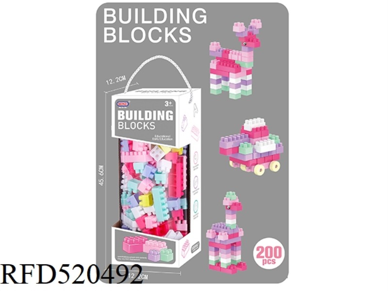 PUZZLE GIRL BUILDING BLOCKS (200PCS)