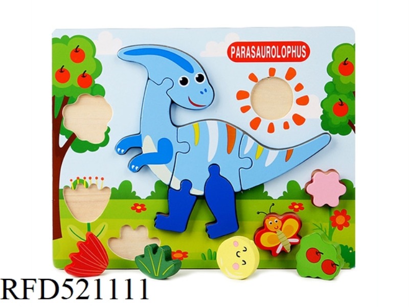 WOODEN THREE-DIMENSIONAL JIGSAW PUZZLE-ACCESSORY CHLAMYS