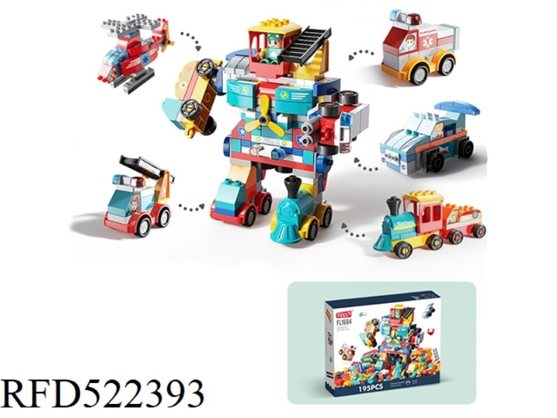 195 PARTICLE CHANGEABLE ROBOT
