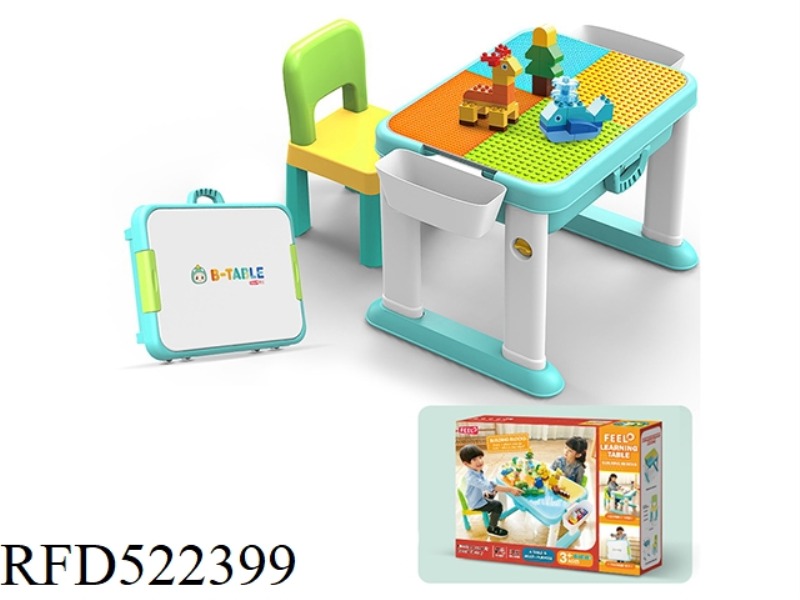 55 PARTICLE SIZE PARTICLE PANEL BUILDING BLOCK TABLE