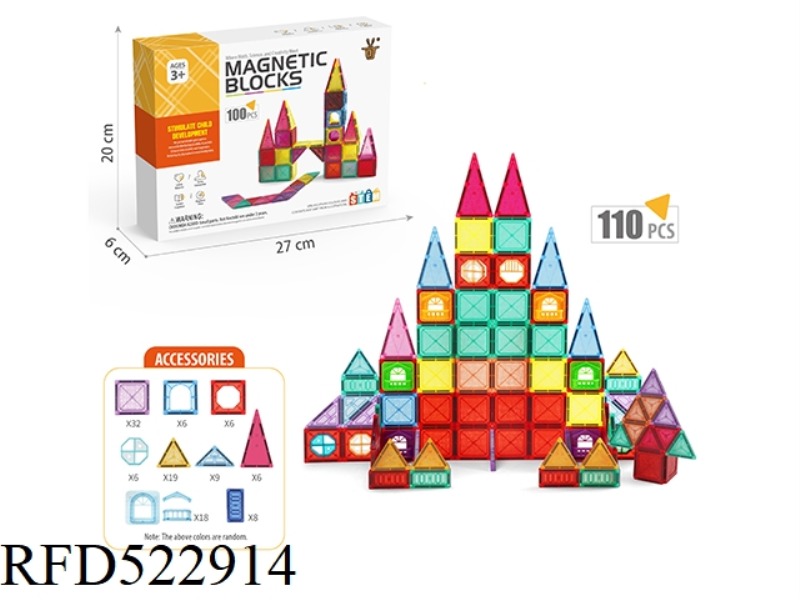 MAGNETIC SHEET 110PCS