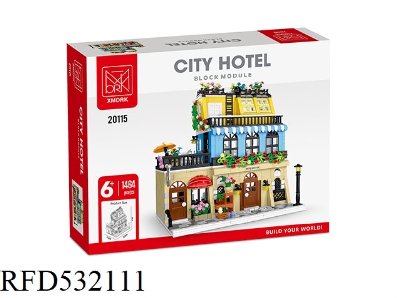 CITY HOTEL (INCLUDING LIGHTING GROUP) PARTICLE NUMBER: 1464