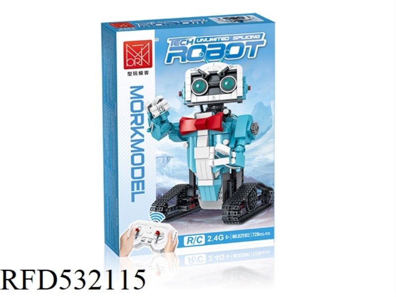CYAN ROBOT PARTICLE NUMBER: 726