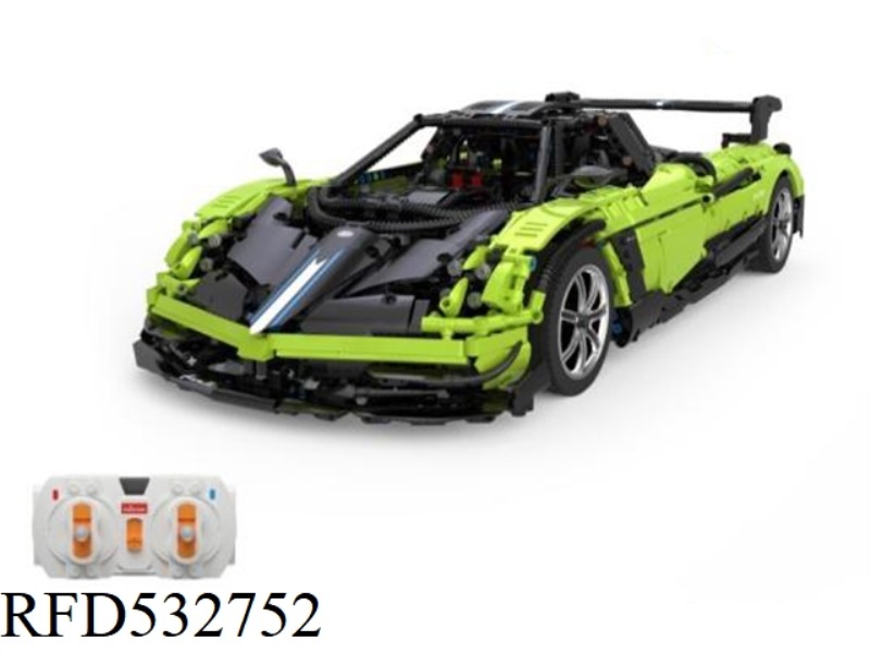 1:8 PAGANI HUAYRA BC BRICKS/ASSEMBLE CAR 2899PCS