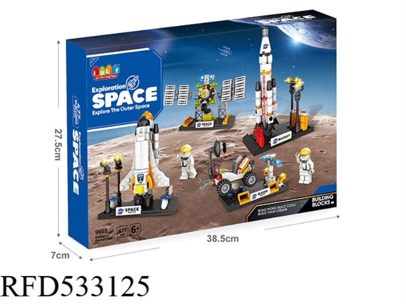 EXPLORE OUTER SPACE 477PCS