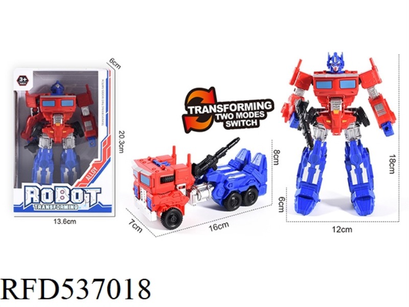 OPTIMUS PRIME DIY SEMI-ALLOY +ABS MORPHING BUILDING BLOCKS