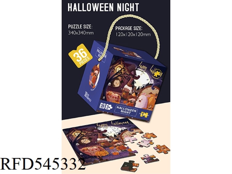 36 PIECES OF HALLOWEEN PUZZLE