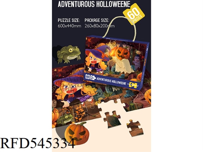 60 PIECES OF HALLOWEEN PUZZLE