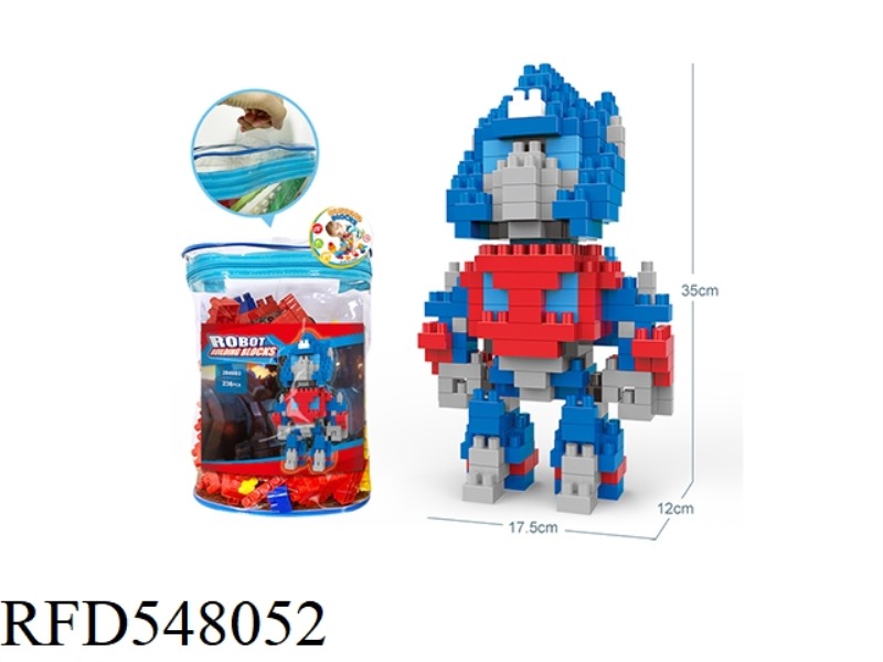 TRANSFORMERS - OPTIMUS PRIME LARGE PARTICLE BLOCKS (236PCS)