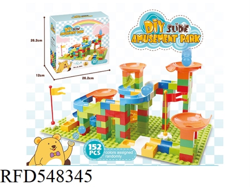 152 PELLET BALL SLIDE BUILDING BLOCKS