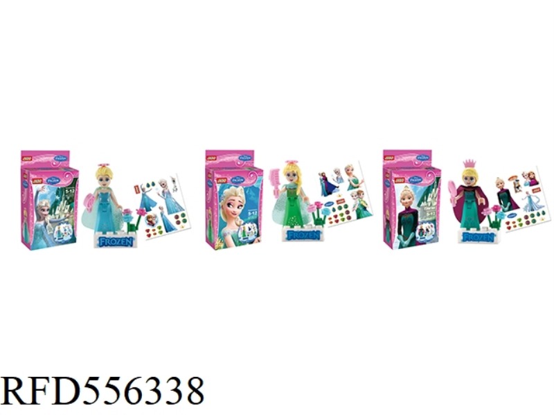 ICE AND SNOW /ELSA DOLL BLOCKS