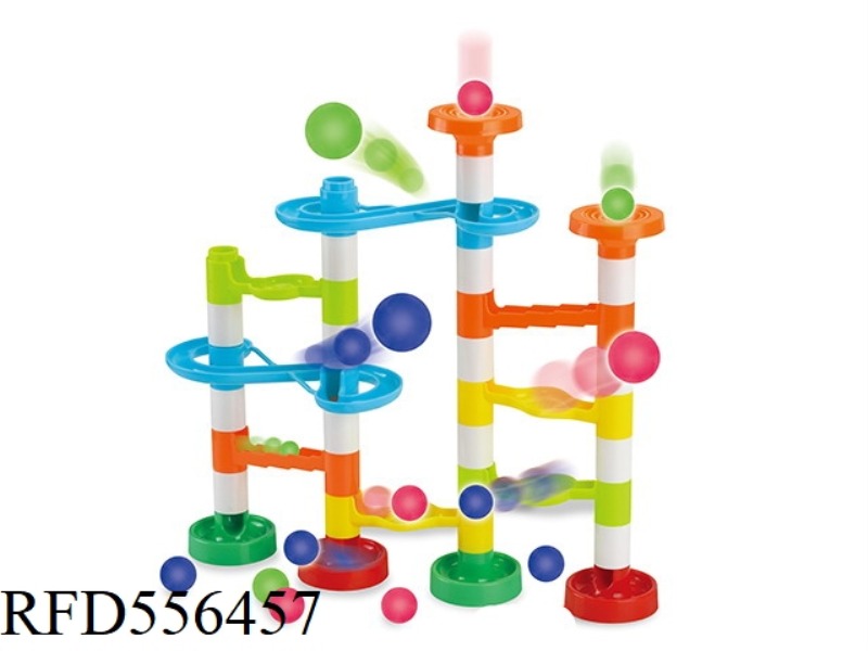 TRACK BALL BUILDING BLOCKS (58PCS)