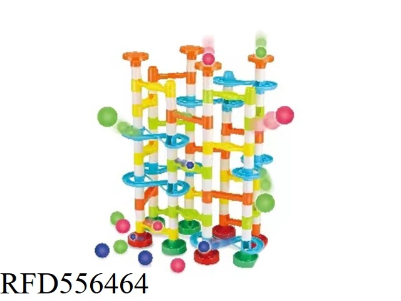 TRACK BALL BUILDING BLOCKS (122PCS)