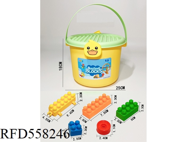 PUZZLE BUILDING BLOCKS 167PCS