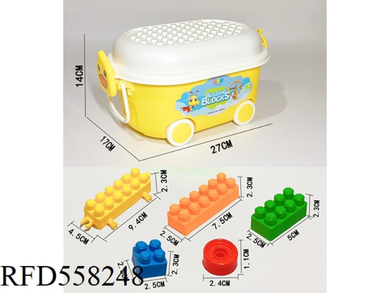 PUZZLE BUILDING BLOCKS 83PCS