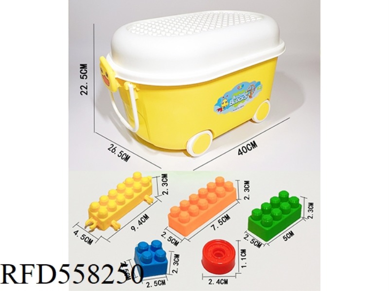 PUZZLE BUILDING BLOCKS 348PCS