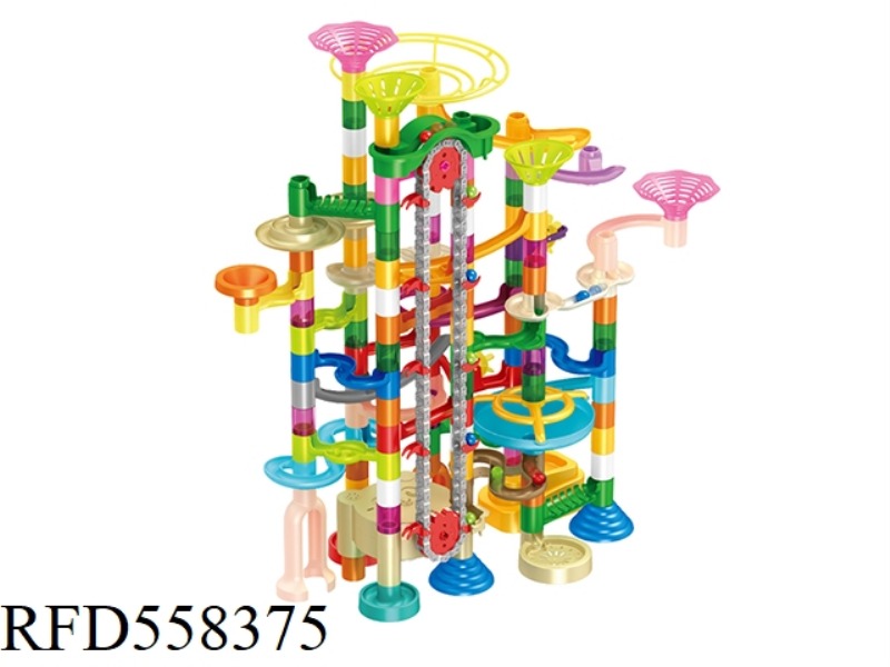 ELECTRIC CYCLE TRACK BALL BUILDING BLOCKS 236PCS