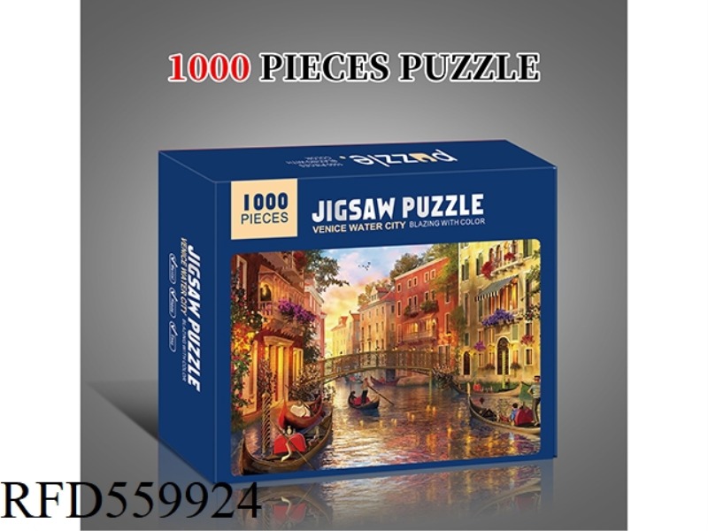 VENICE WATER PUZZLE 1000PCS