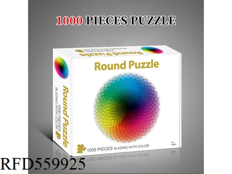 THOUSAND COLOR PUZZLE 1000PCS