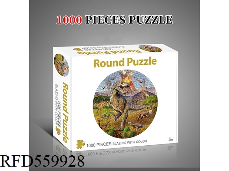 DINOSAUR PUZZLE 1000PCS