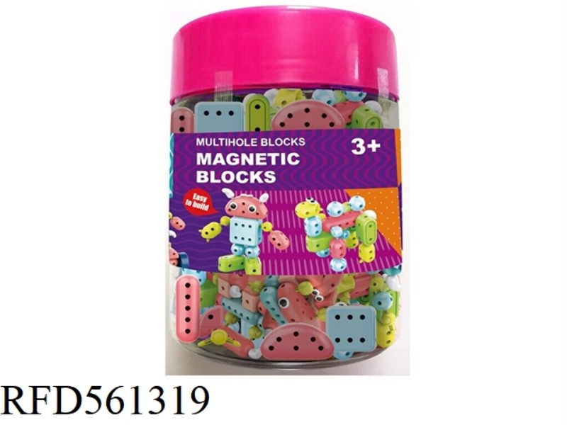 MAGNETIC BUILDING BLOCKS 108PCS