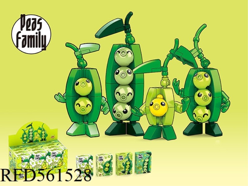 BUILDING BLOCKS/PEA FAMILY 4 *3 BOXES
