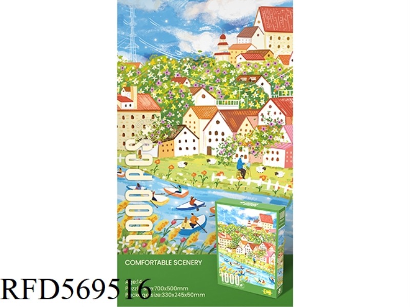 VELVET PUZZLE 1000 PIECES