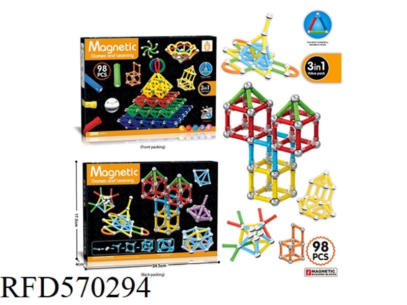 3D MAGNETIC BUILDING BLOCKS