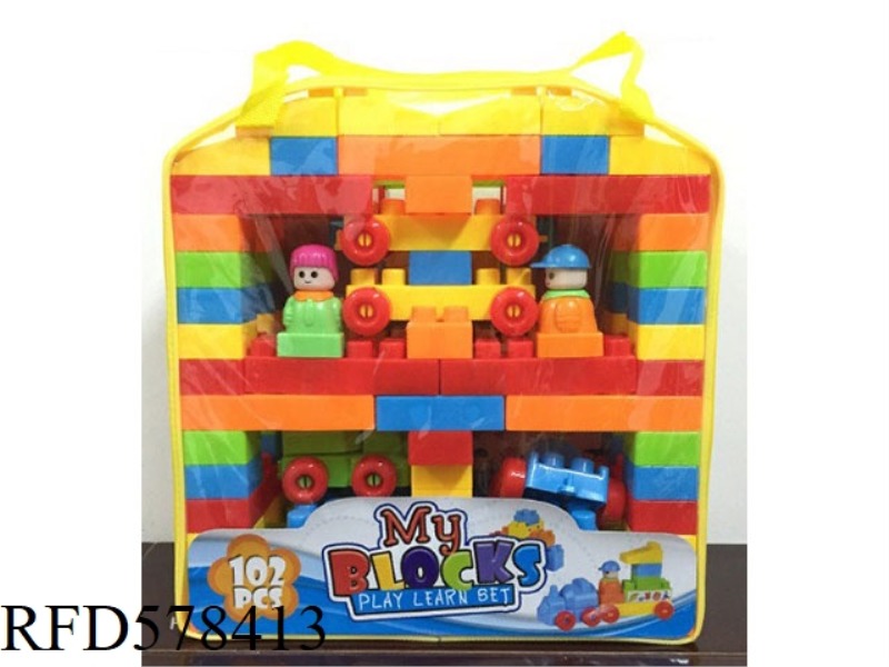 BUILDING BLOCKS 102PCS