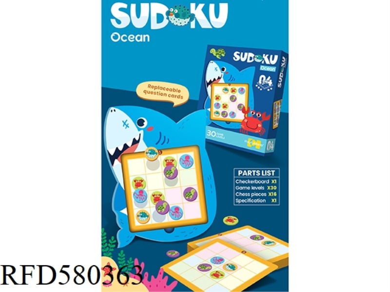 SUDOKU PUZZLE (OCEAN)