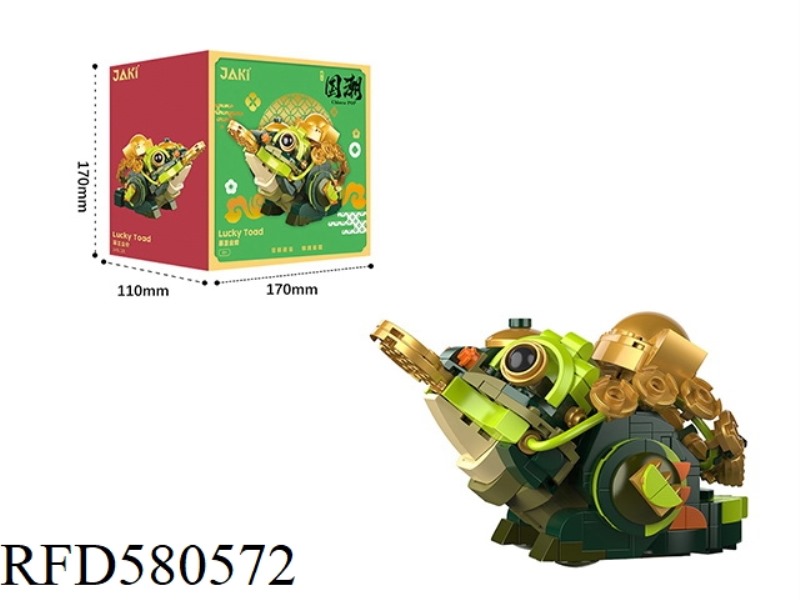 387PCS GOLD FROG
