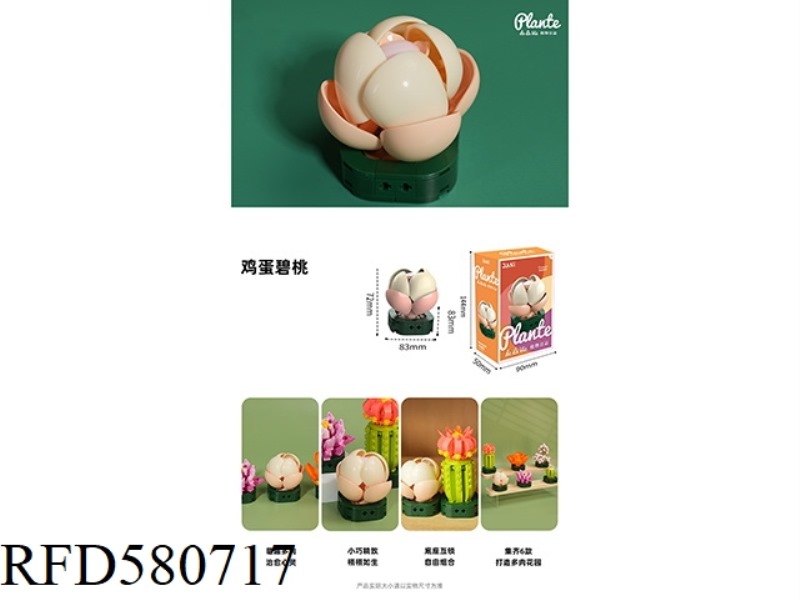 55PCS EGGS AND PEACHES