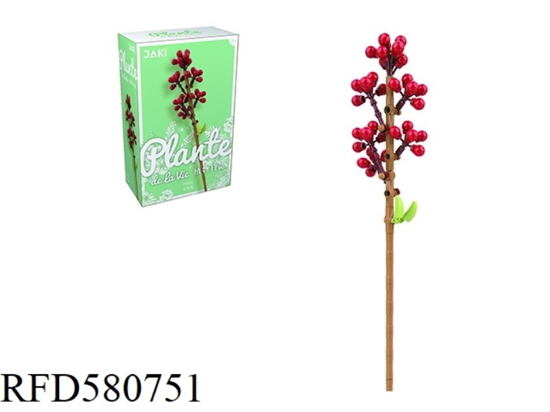 132PCS HOLLY FRUIT