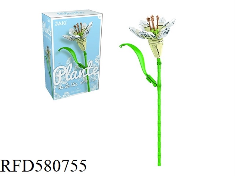93PCS LILY (FROST WHITE)