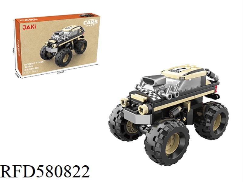 84PCS MODIFIED OFF-ROAD BIGFOOT
(WITH RETURN FORCE)