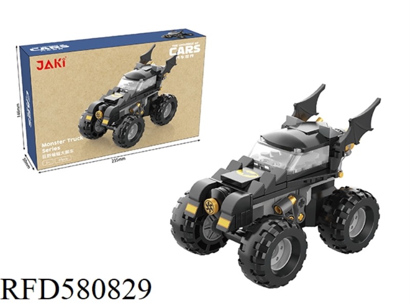 88PCS WILD BAT BIGFOOT TRUCK
(WITH RETURN FORCE)