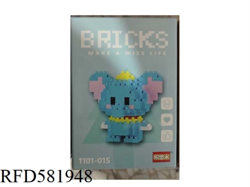 DUMBO DOLL MICRO-PARTICLE BUILDING BLOCKS